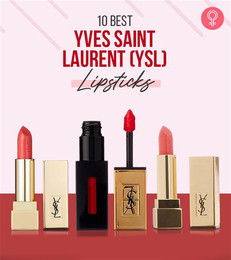 famous ysl lipstick|best YSL lipstick shades.